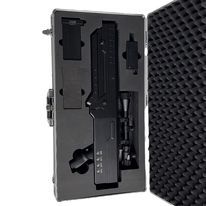  来凤手持便携式枪型低空防御反制四通道B型